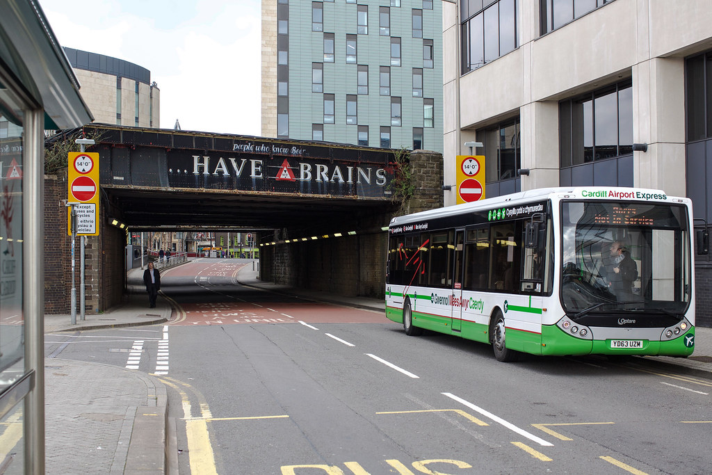 For people who know beer Penarth Road Railway bridge below… Flickr
