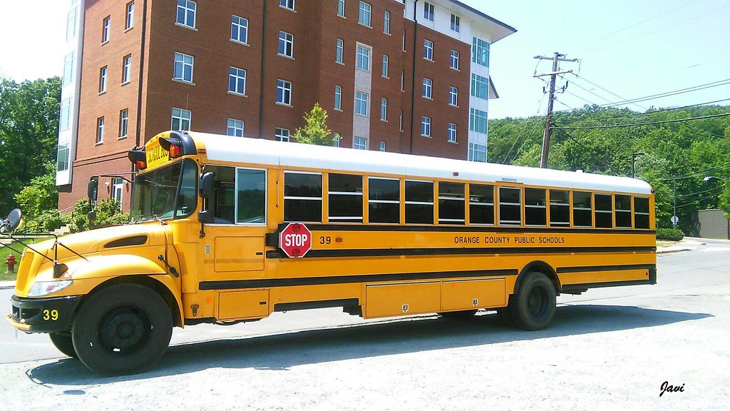 International School Bus Charlottesville, Virginia. Flickr