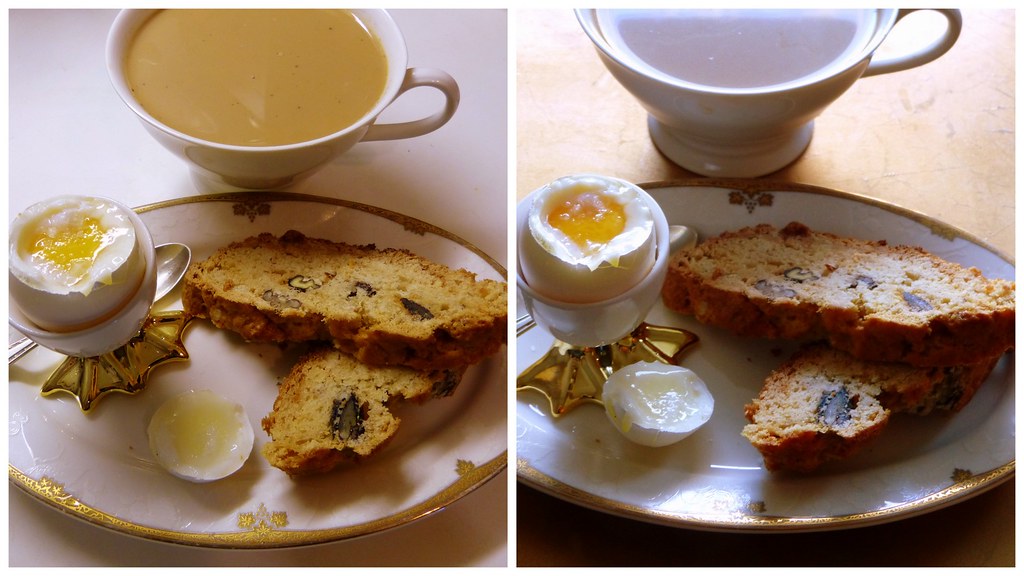 Artificial light (left) versus natural light (right) Flickr