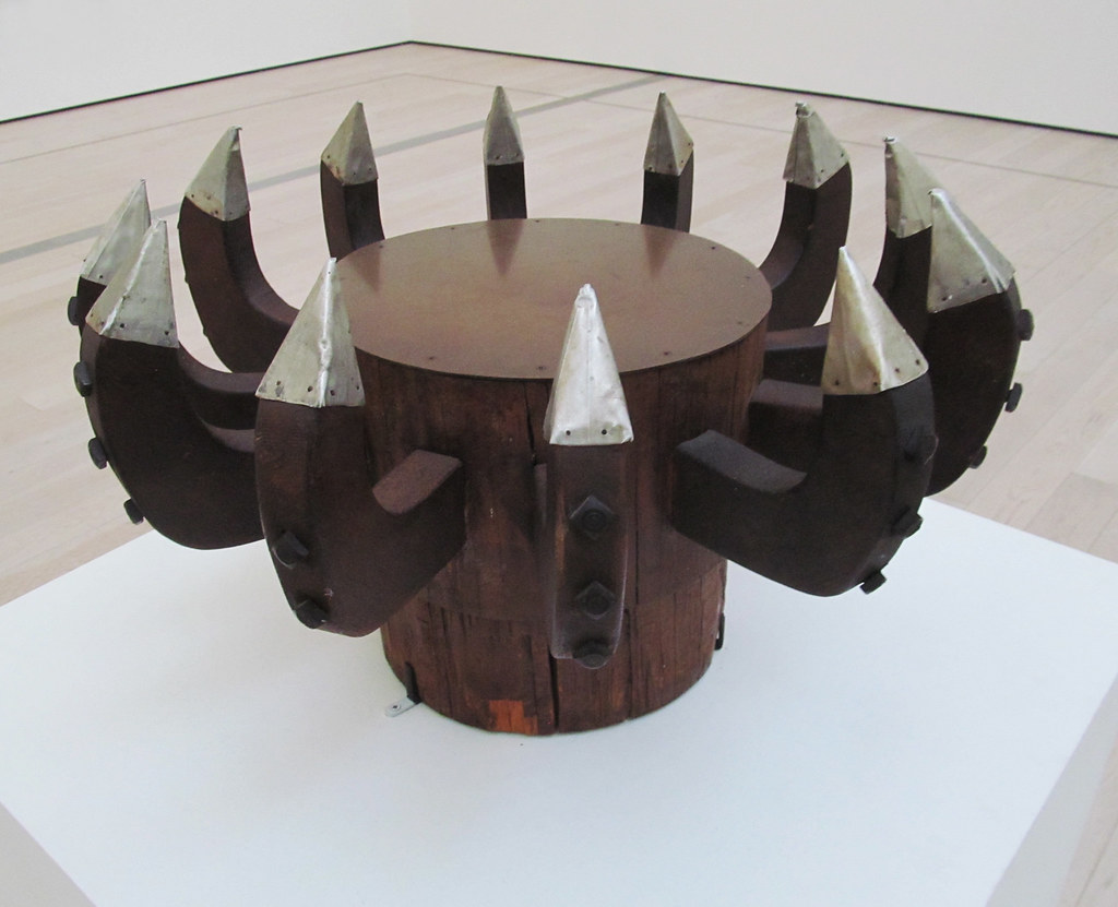 Agnes Martin Burning Tree, 1961. Wood and metal (19122004… Flickr