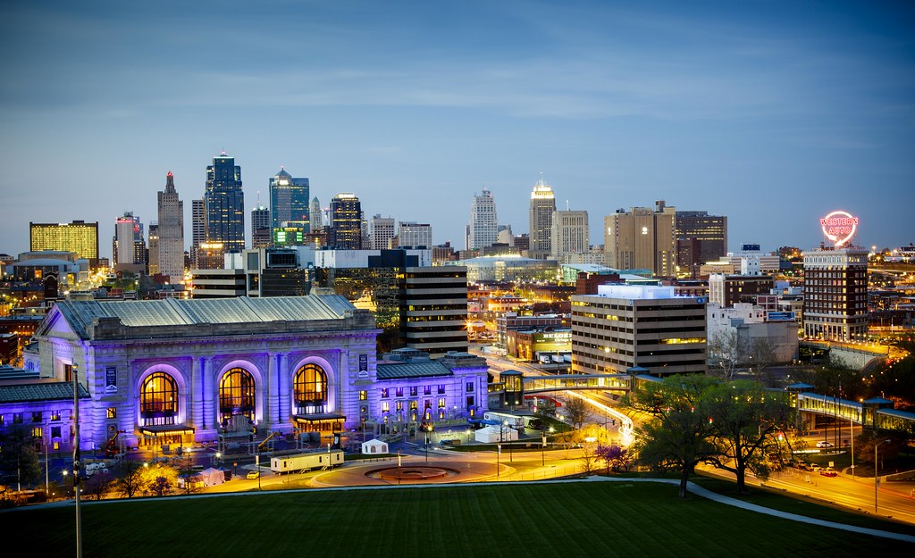 Kansas City Evening III Evening in Kansas City Missouri by… Flickr