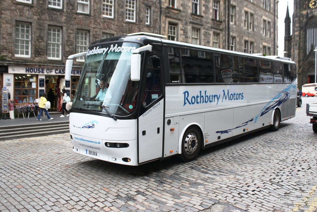 Rothbury Motors Alnwick E8OVA on the Royal Mile Edinburgh… Flickr