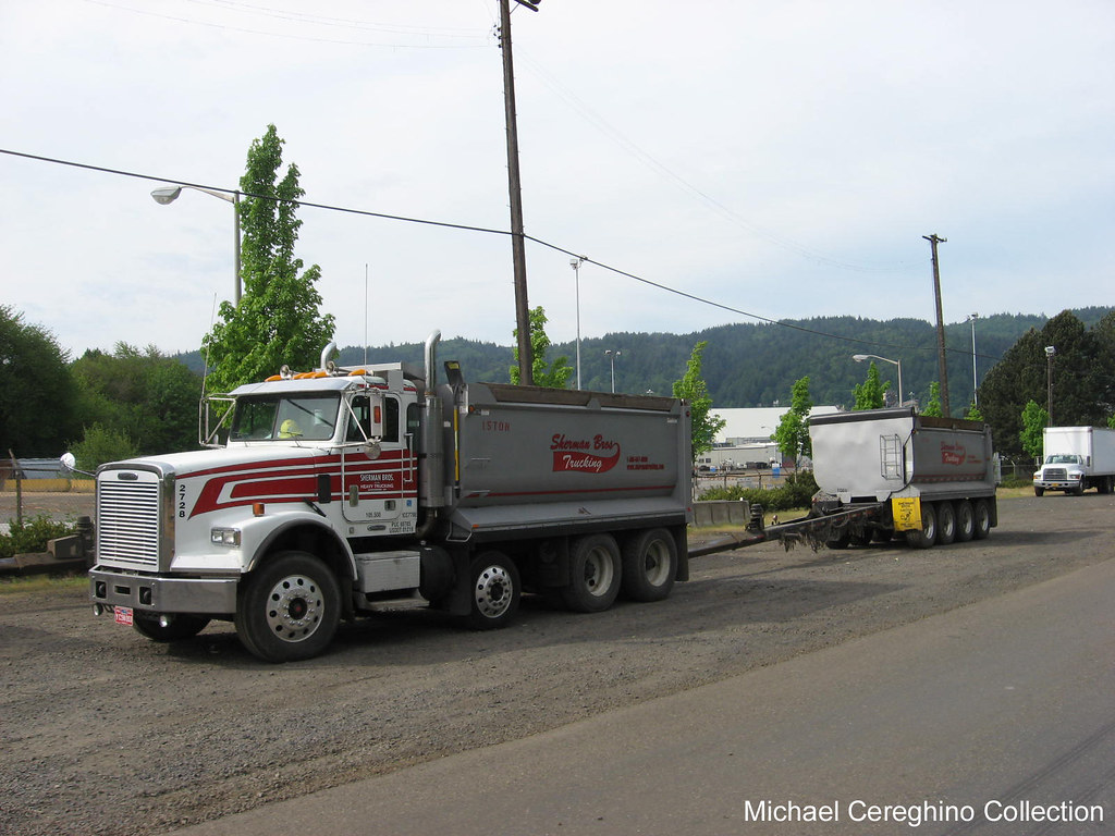 Sherman Bros Trucking Freightliner SD(Severe Duty) Dump Tr… Flickr