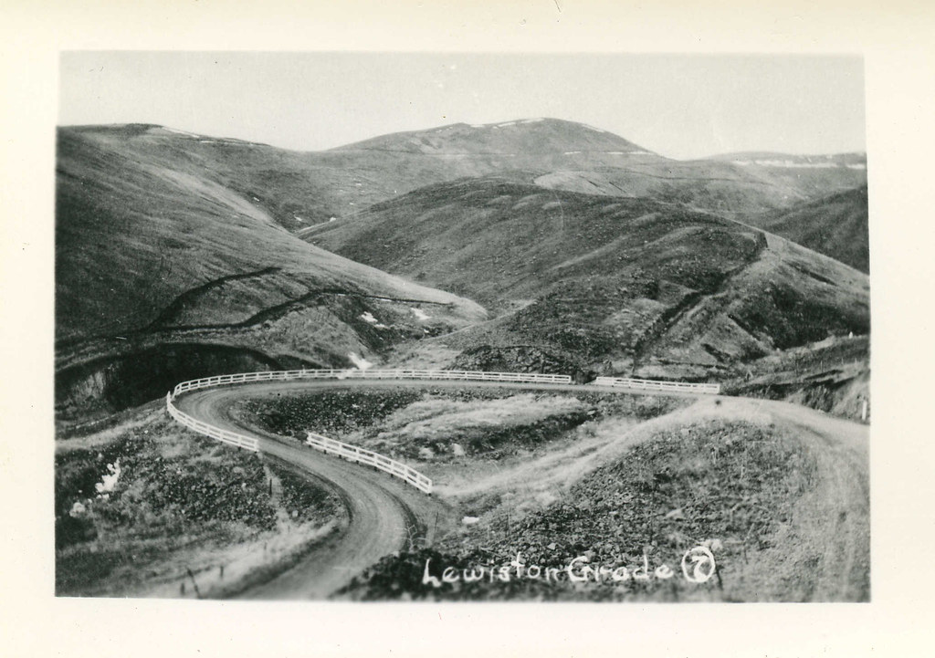 Lewiston Grade, circa 1940 Lewiston, Idaho a photo on Flickriver