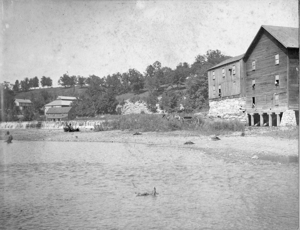 Terrell Mill 1900 Historical photograph of Iowa City. For … Flickr