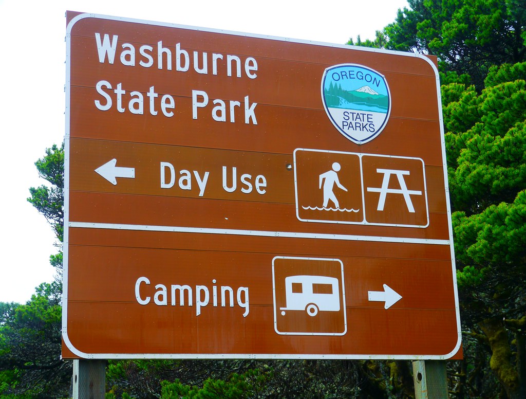 Washburne State Park Day Use sign along HIghway 101 in Ore… Flickr