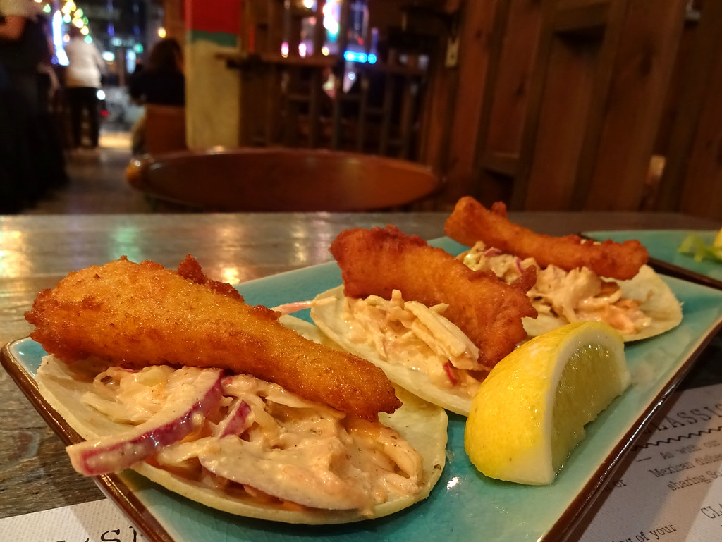 Fried fish tacos at Topolabamba, Glasgow a photo on Flickriver