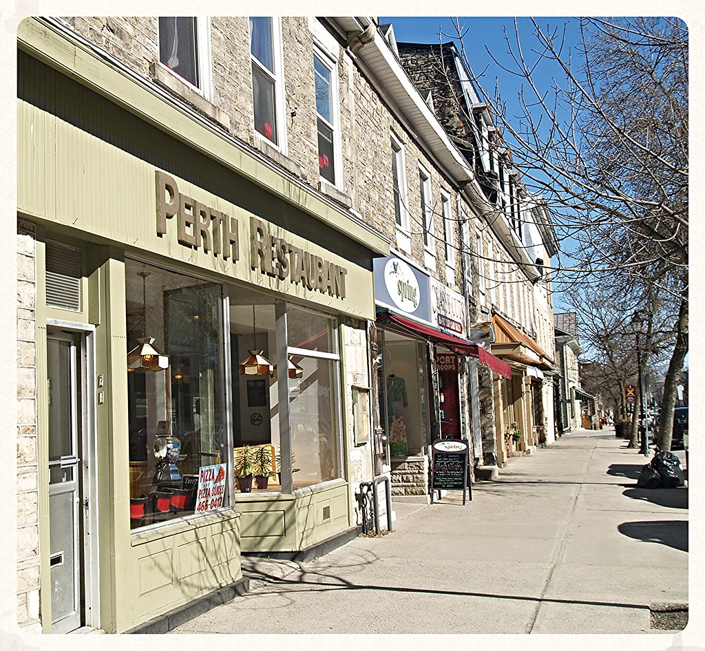 Perth Restaurant on Gore St. Perth Ontario Ross Dunn Flickr