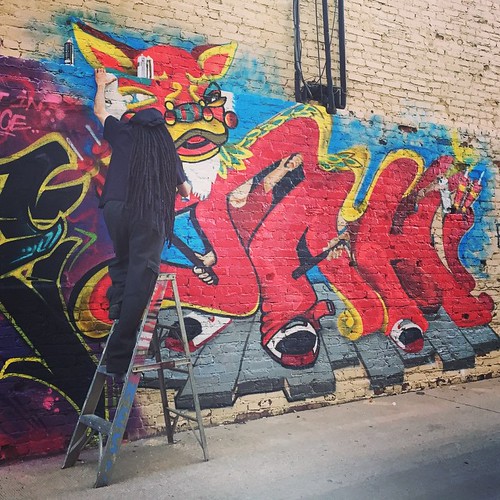 I love the smell of spray paint in the morning. It smells … Flickr