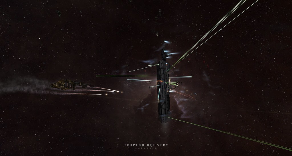 Torpedo delivery Screenshot from EVE Online en.wikipedia.o… Flickr