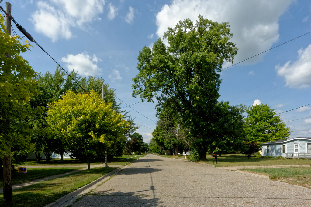 Potter Street, Looking North Mulliken, Michigan. What I me… Flickr