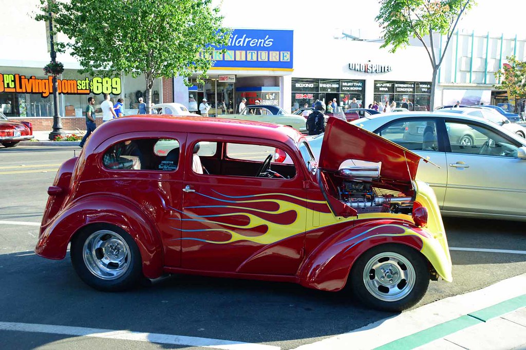 Anglia Weekly classic car show El Cajon, CA Main Street an… Flickr