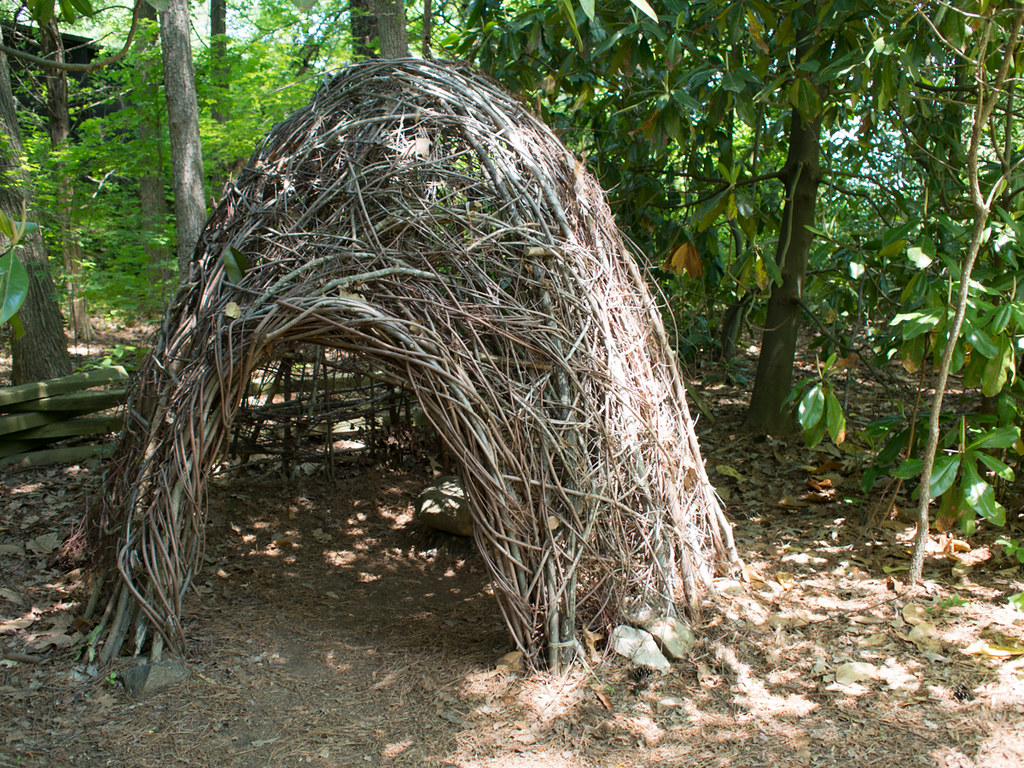Vine hut North Carolina Botanical Garden David Martin Flickr