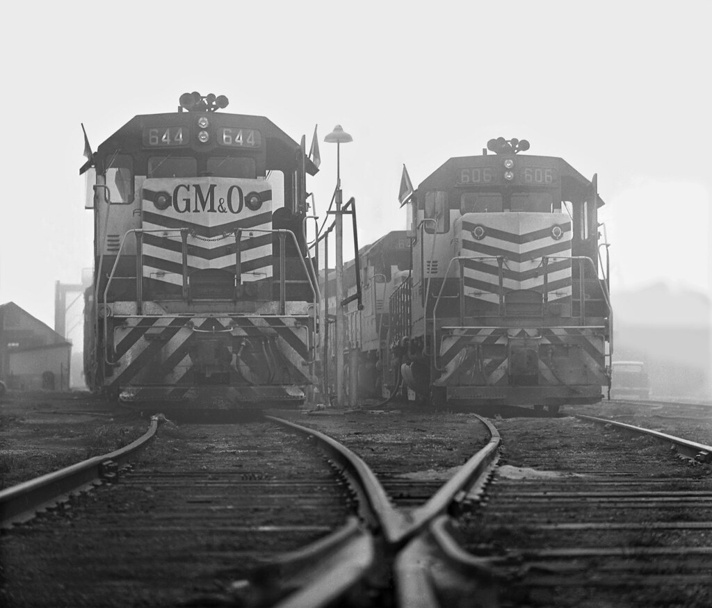 GM&O, Meridian, Mississippi, 1965 Pair of EMD GP35 Flickr