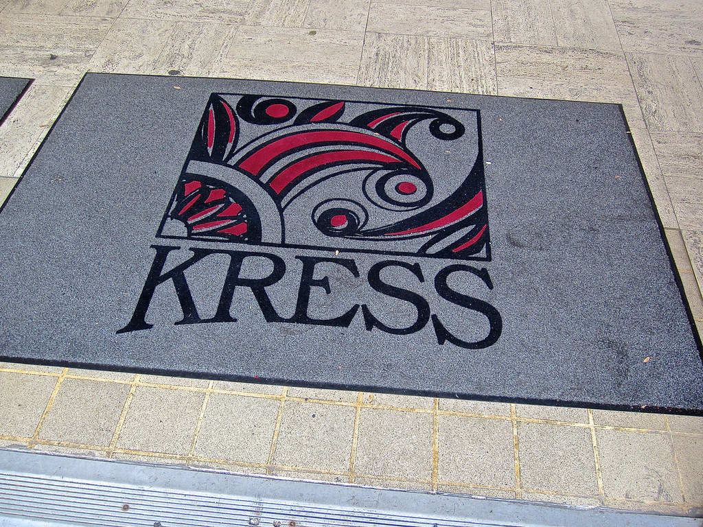 Kress, Greensboro, NC Doormat in front of the old Kress Bu… Flickr