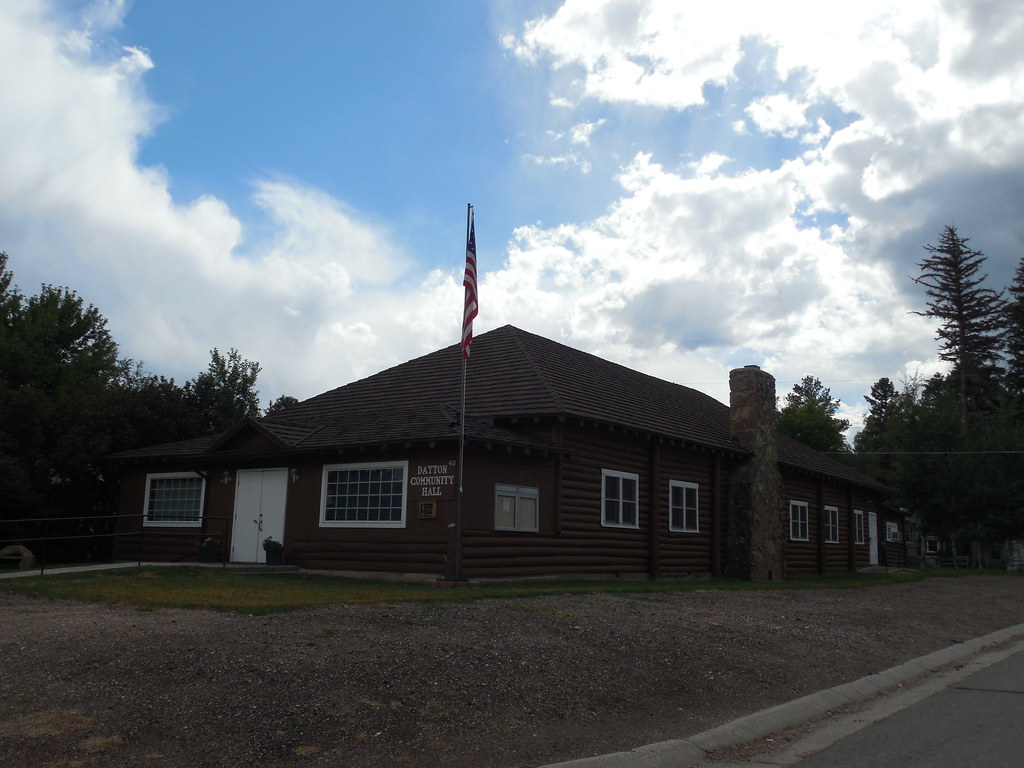Dayton Community Hall Dayton, Wyoming Constructed by the W… Flickr