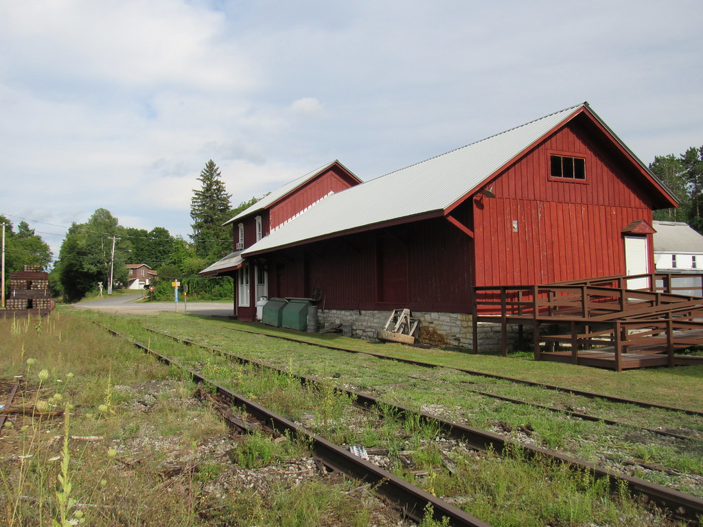 NYCR.W.&O. RR Station, Harrisville, NY Check out the stac… Flickr