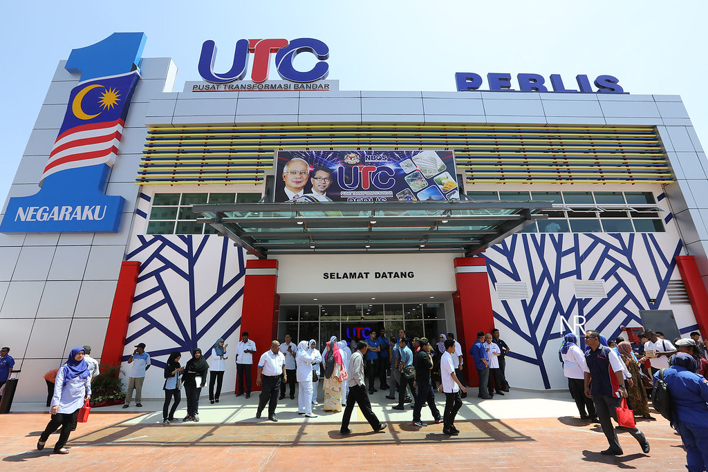 Majlis perasmian pusat transformasi bandar UTC Perlis dan