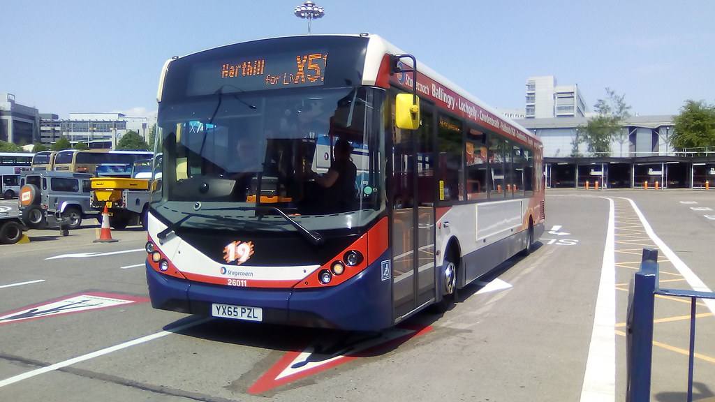 Stagecoach Fife 26011 YX65 PZL at Glasgow's Buchanan Bus… Flickr