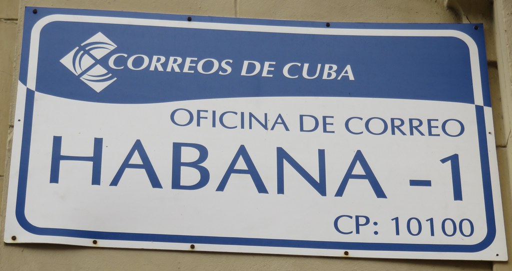 Post Office 10100 Sign (Havana, Cuba) Havana (Spanish La … Flickr