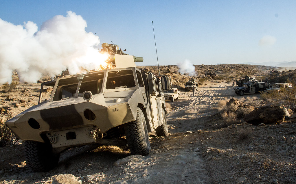 160803AUJ561002 FORT IRWIN, CALIF. A vehicle from Kil… Flickr