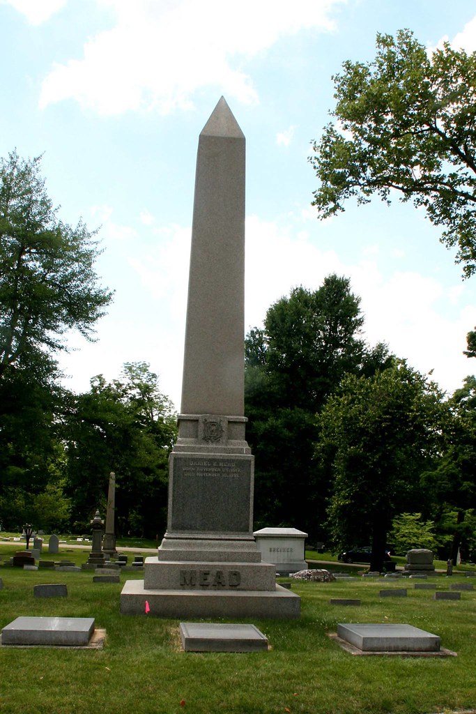Grave of Mead Paper Company founder Mead, Woodland … Flickr