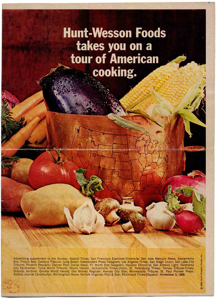 PH1659 HuntWesson Foods Takes You On A Tour Of American Cooking 1968