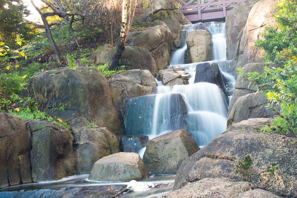 Huntington Falls Waterfall at Stow Lake in Golden Gate Par… Flickr