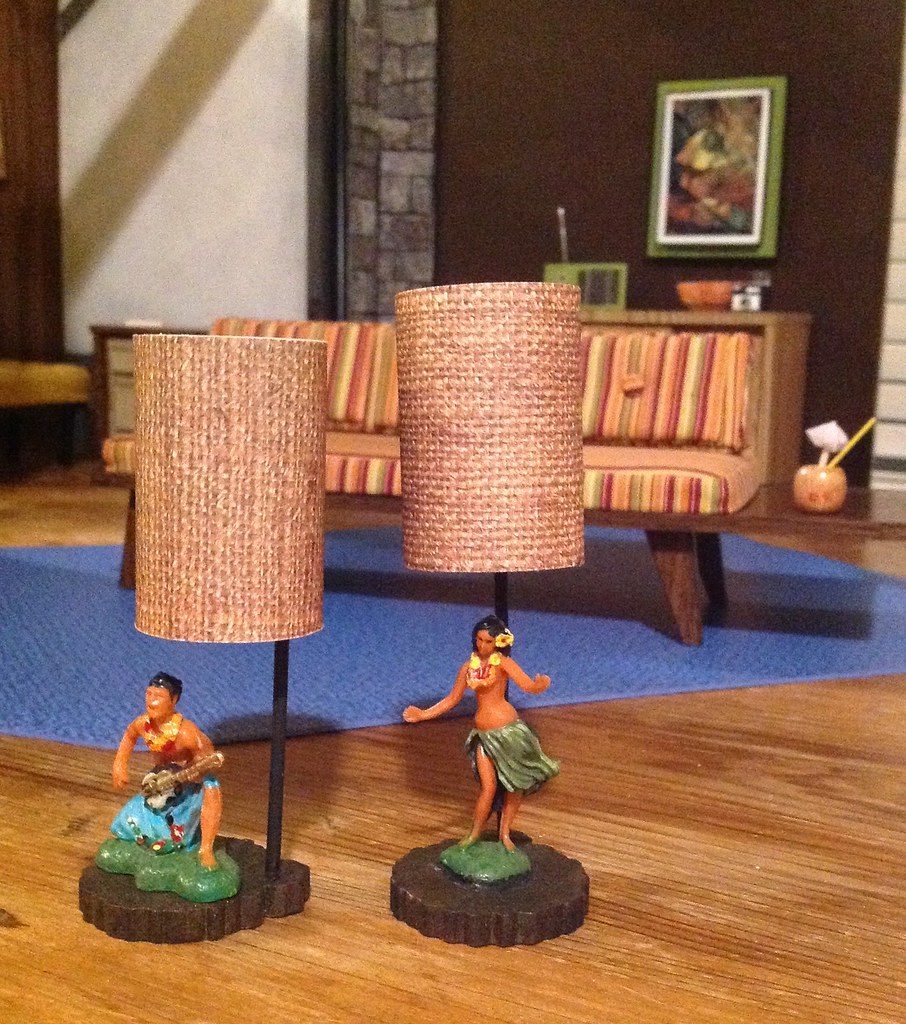 Kitschy Hula lamps JayCatt2220ONESIXFURNITURE Flickr