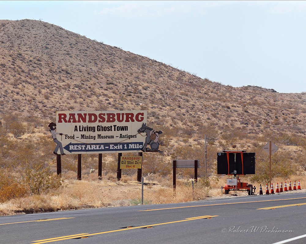 Directions to Randsburg, California Copyright Robert W. Di… Flickr