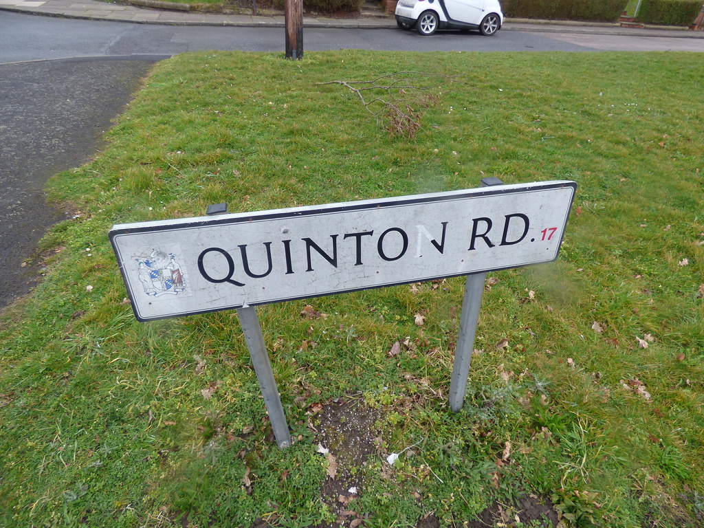 Quinton Road, Harborne road sign Quinton Road, Harborne … Flickr