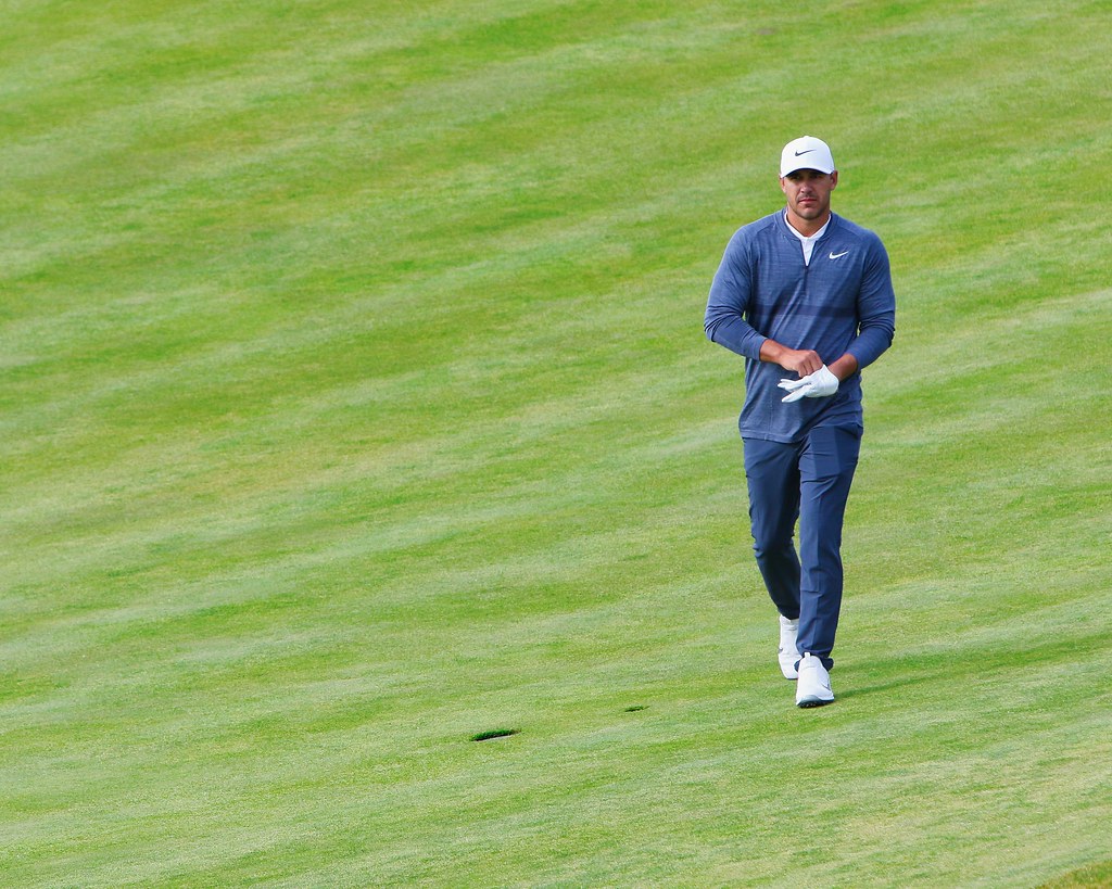 Brooks Koepka strutting Jim Kerr Flickr
