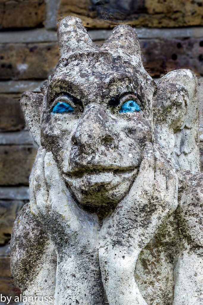 The Grotesque of Eynsford Blue Eyed Devil Alan Russ Flickr