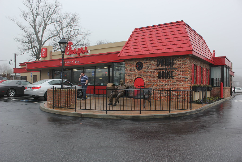 Chick Fil A Dwarf House, Hapeville, I usually woul… Flickr