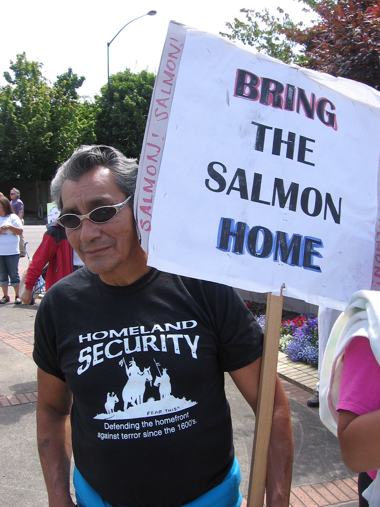 Klamath tribes dam removal demo Klamath Basin Tribes and a… Flickr