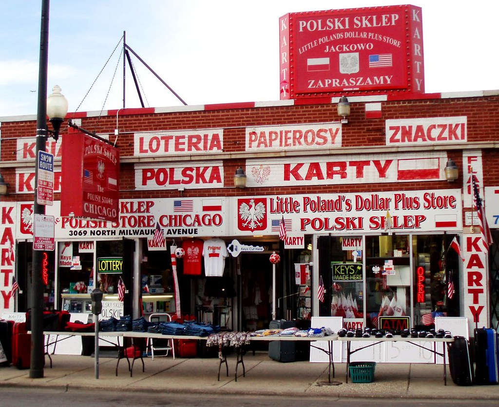 Polish Store Chicago Milwaukee Avenue Keith Brown Flickr