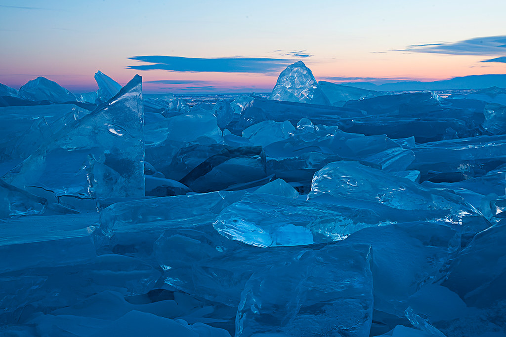 Blue Diamonds Baikal Lake Blue diamonds Frozen Baikal … Flickr