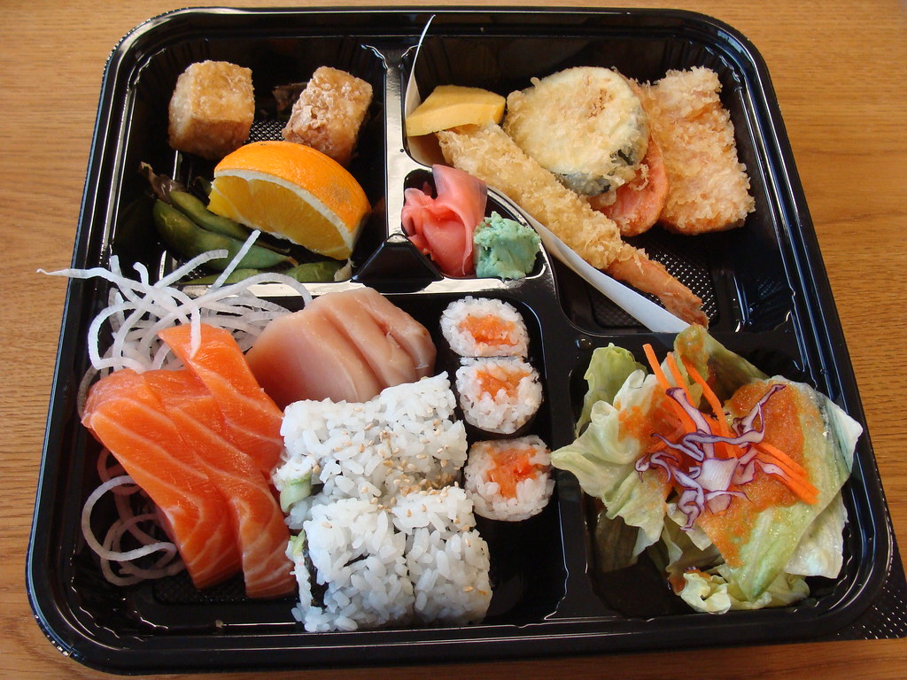 Sashimi Bento Box From Sushi Oyama knightbefore_99 Flickr