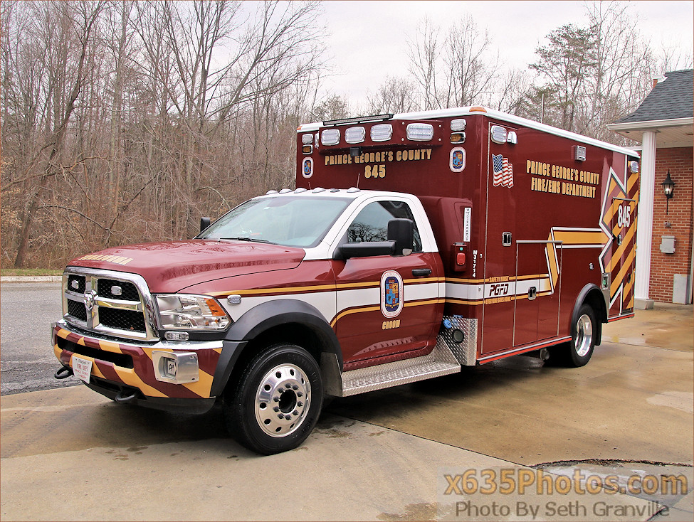 Prince County Fire & EMS Department Medic 845 Flickr