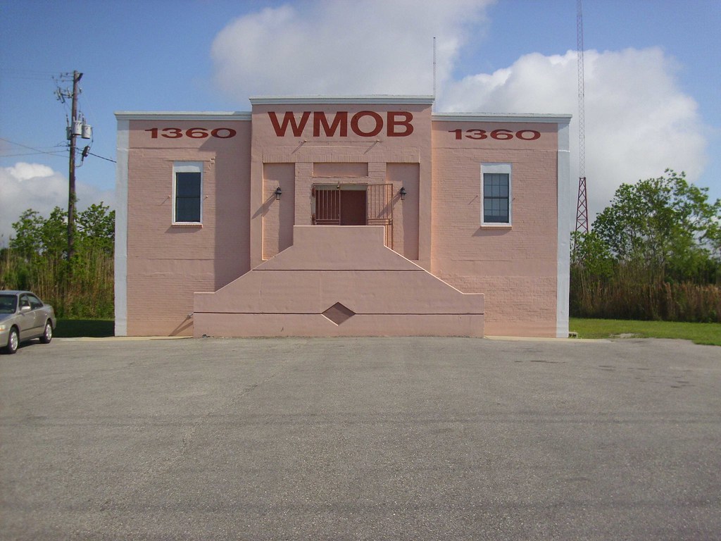 01 WMOB AM 1360 Mobile Alabama USA Station front These are… Flickr