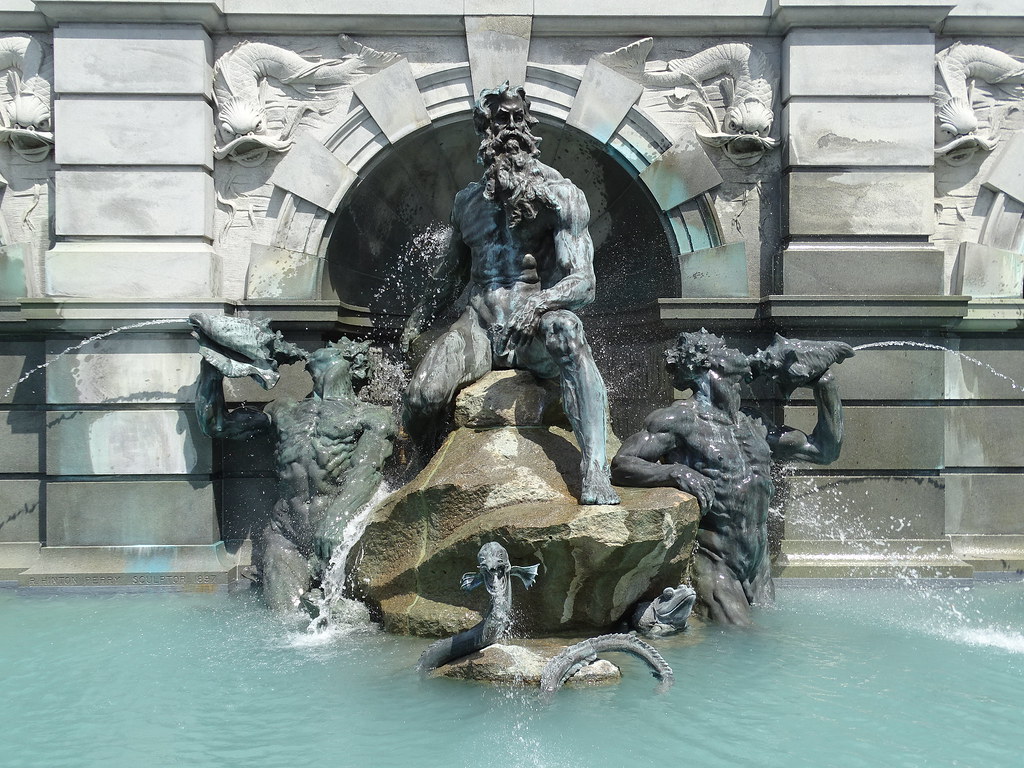 Washington DC '16 The Court of Neptune Fountain Library … Flickr