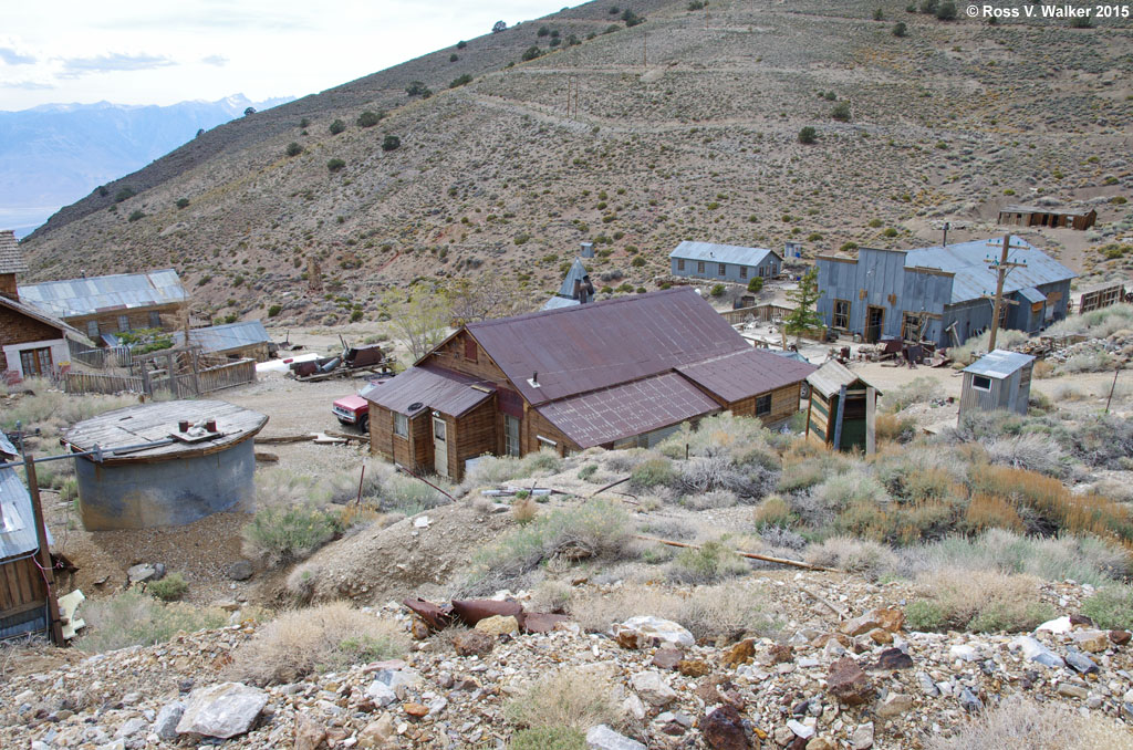 Cerro Gordo Ghost Town, California The Belshaw house is in… Flickr