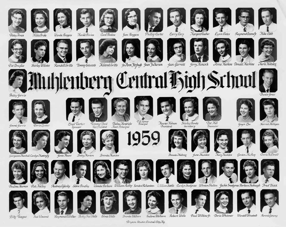 Muhlenberg Central High School 1959 Bryson Studio, Central… Flickr
