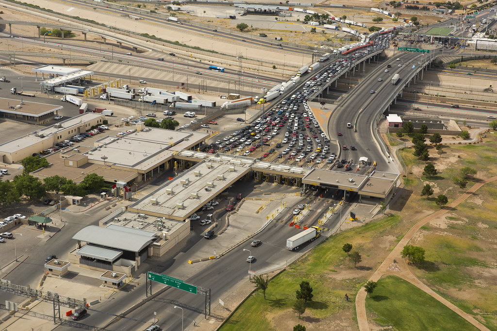 Bridge of the Americas POE El Paso Texas An aerial view of… Flickr
