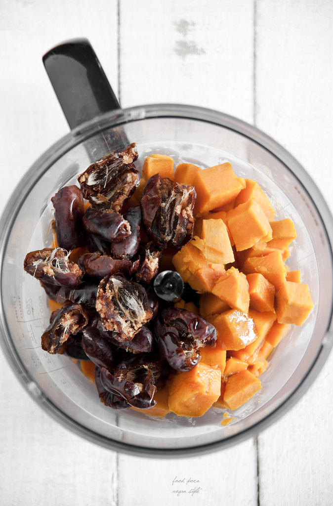 Sweet potatodate brownies (vegan & glutenfree) Food Porn Vegan