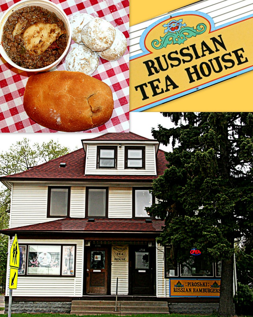 Russian Tea House We got PIROShKI which is ground meat and… Flickr