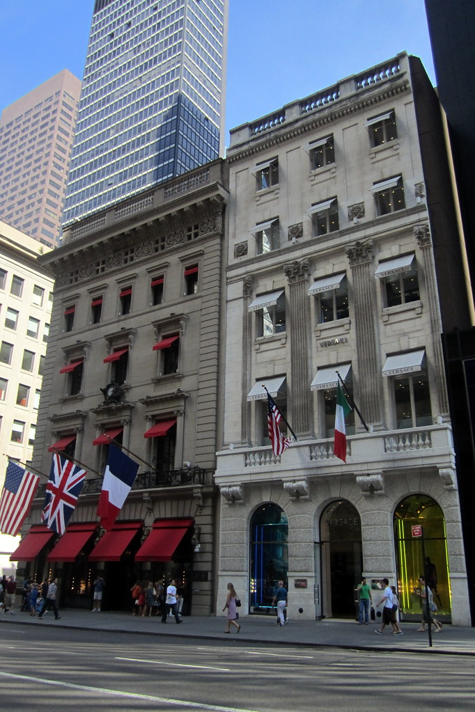 NYC Cartier Building and Versace Building a photo on Flickriver