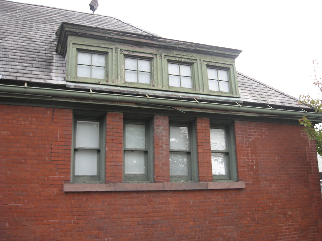 Moffat Ext Framing Windows damage Moffat Library Flickr