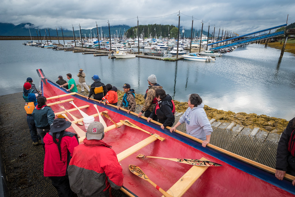 Hoonah Dugout Canoe In Hoonah, Alaska Tlingit carvers are … Flickr