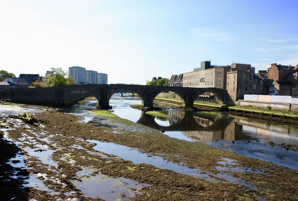 Low Low Tide River Ayr Stephen Wagstaff Flickr